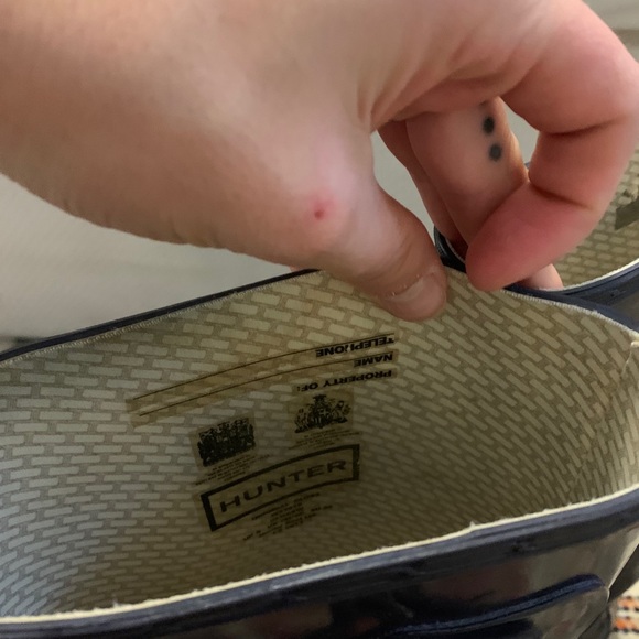 Eggplant colored Hunter Boots - Picture 6 of 6